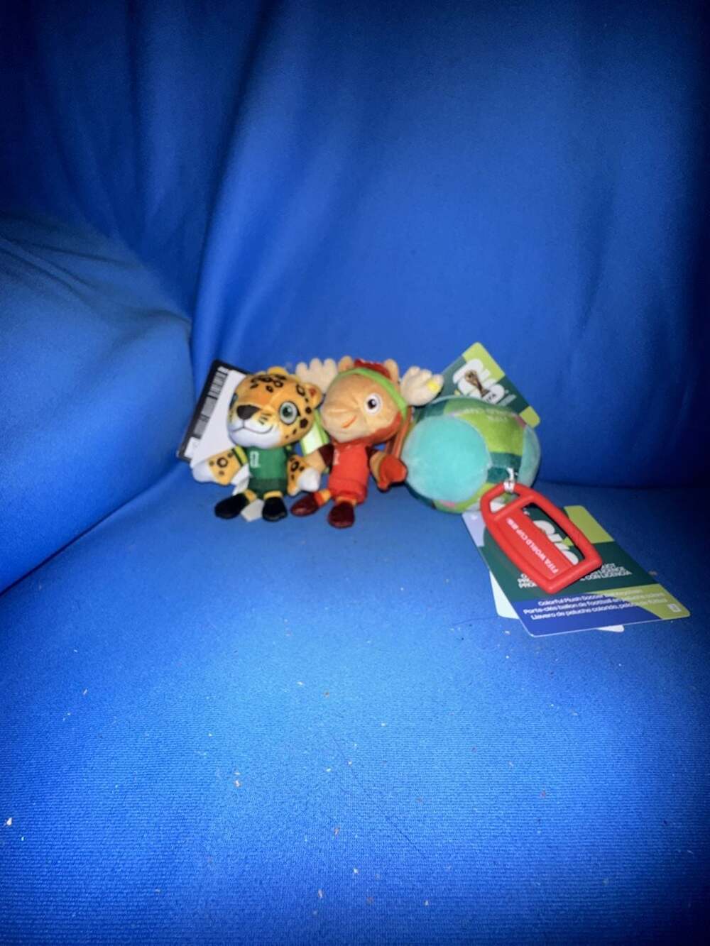 FIFA World Cup 2026 Official Licensed Mascot Plush Keychains Set